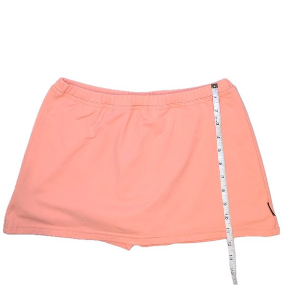 PrAna | Set of 2 Sugar Mini Skirts with Shorts in Chocolate Brown & Coral Small - Picture 5 of 16